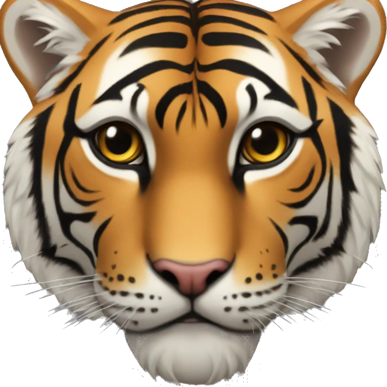 Tigre complet du corps emoji
