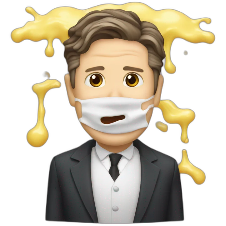 keir starmer custard accident emoji