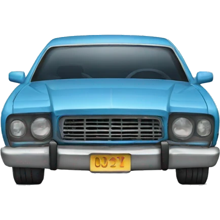 car emotion of sadness emoji