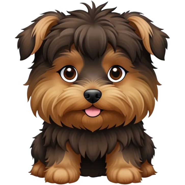 Yorkiepoo  emoji