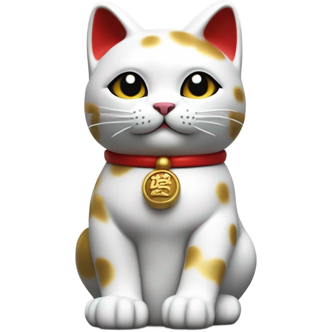Maneki cat emoji
