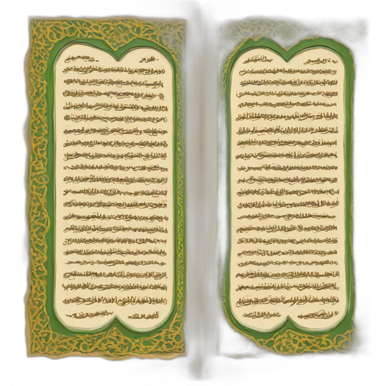 Quran holy book emoji