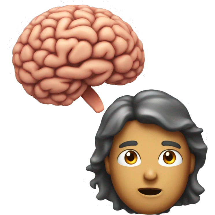 Brain blast emoji