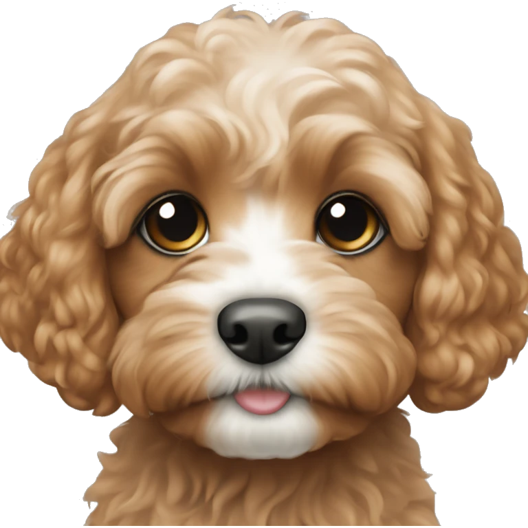 Cavapoo puppy emoji