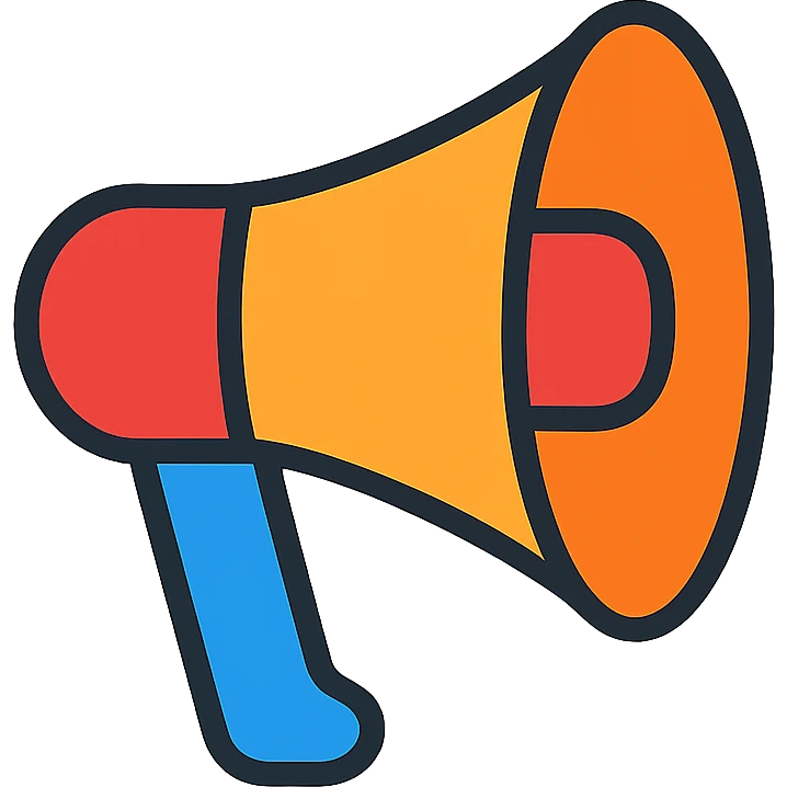 megaphone emoji