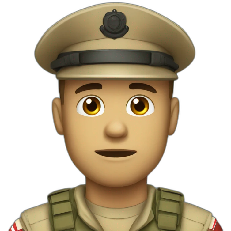 Marine bored emoji