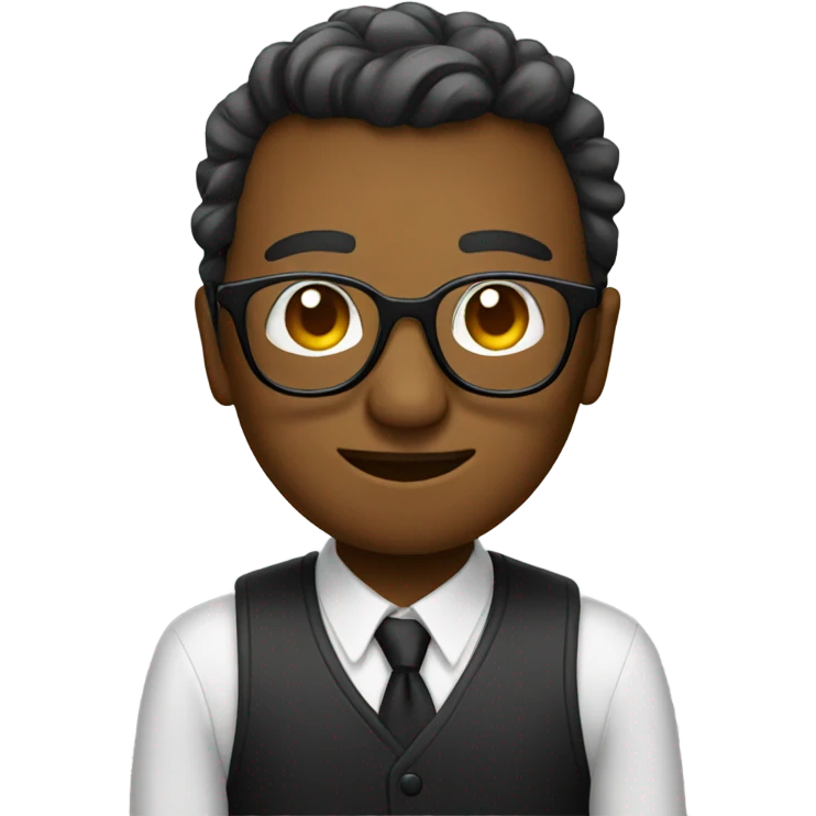 Emoji with glasses  emoji