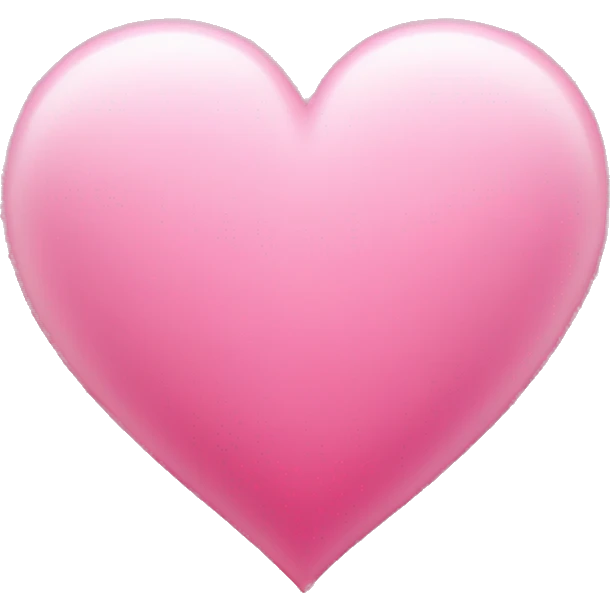 Pink heart emoji