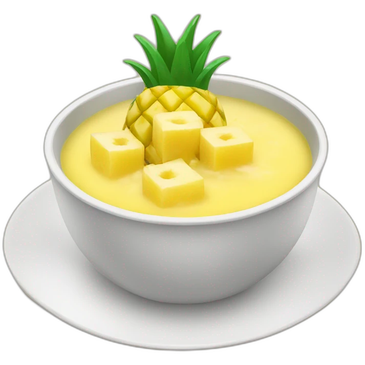 pineapple soup emoji