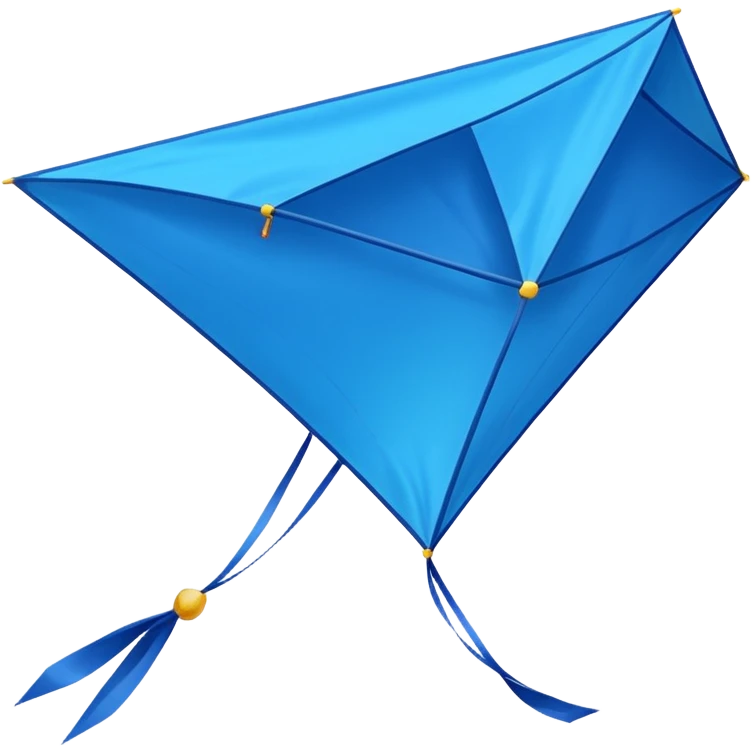 delta type kite emoji