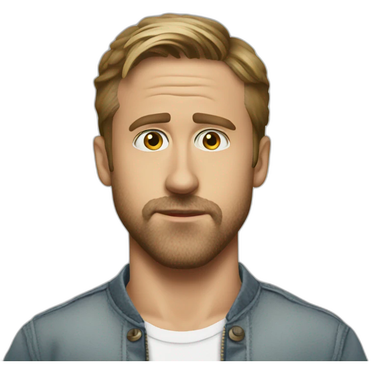 questioning ryan gosling emoji