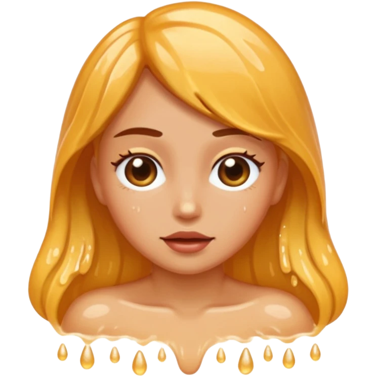 A woman squirts from her vagina emoji