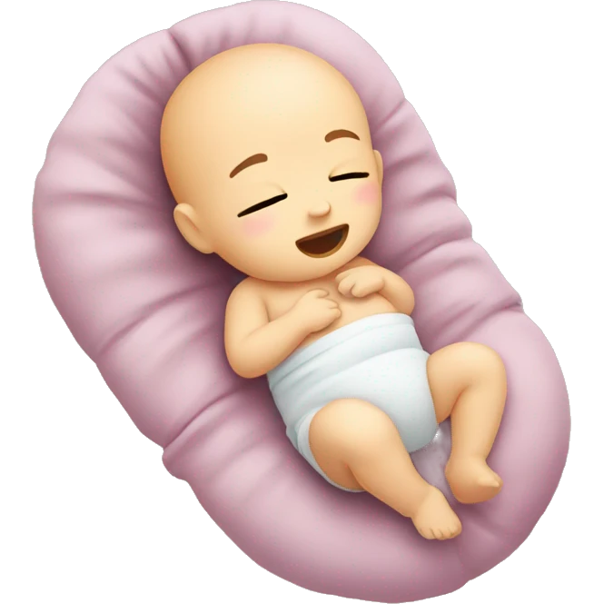 baby in fetal position emoji