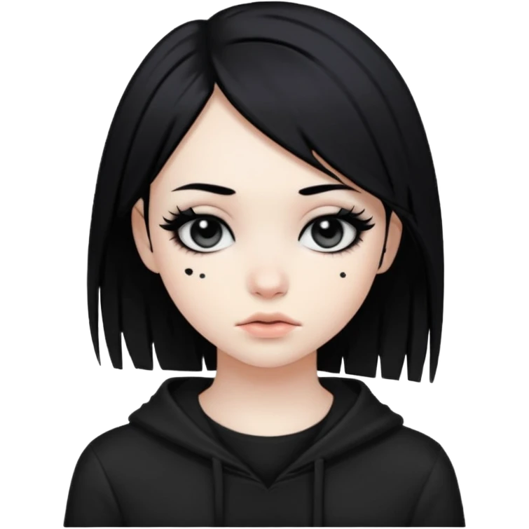 Emo girl  emoji