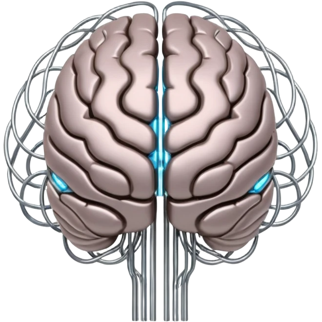 a second brain connected to a database emoji