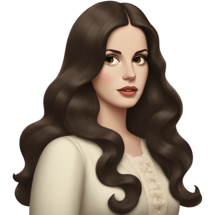 Lana del Rey emoji