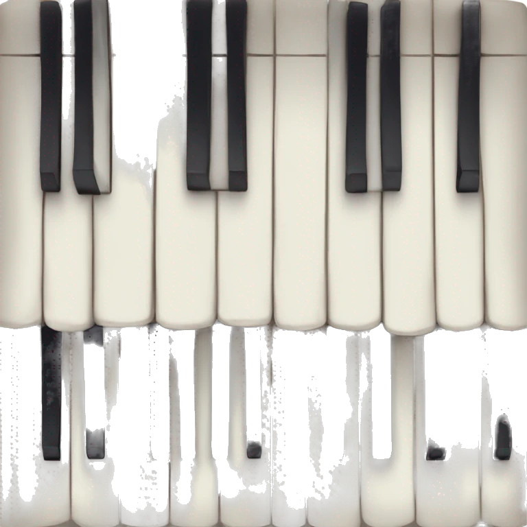 piano keys emoji
