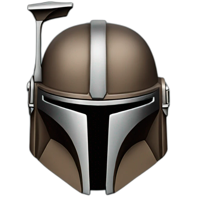 mandalorian helmet emoji