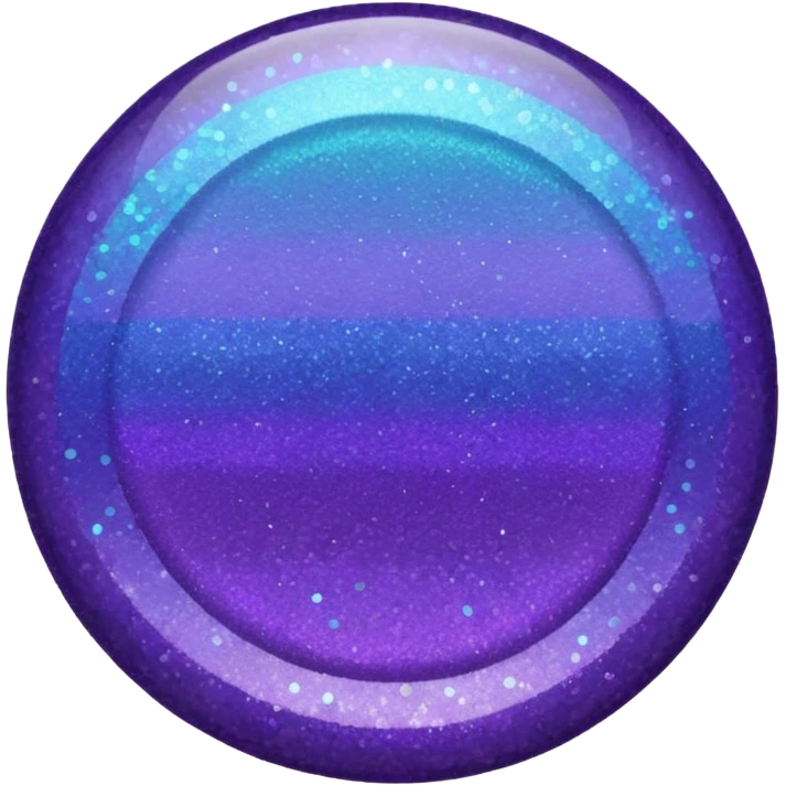 glitter purple and cian mark check emoji