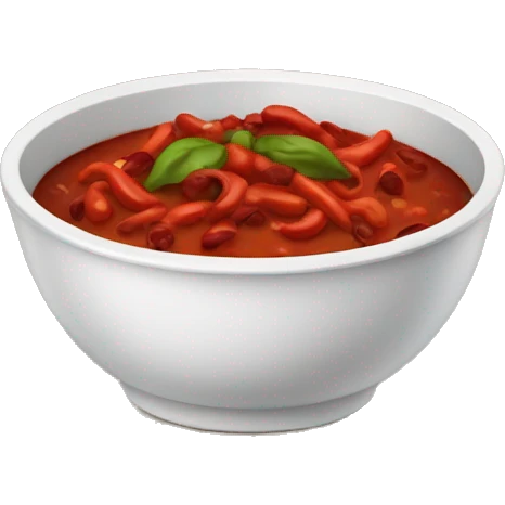 bowl of chili emoji