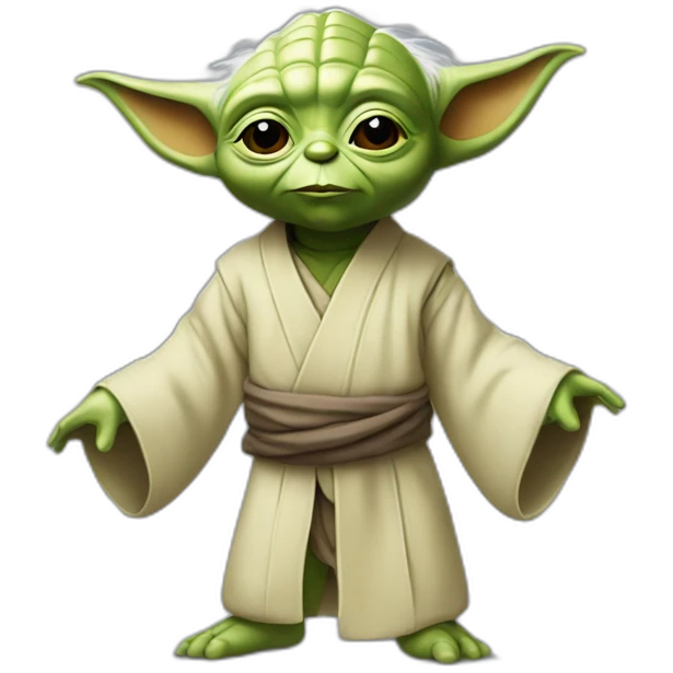 yoda danse on desktop emoji