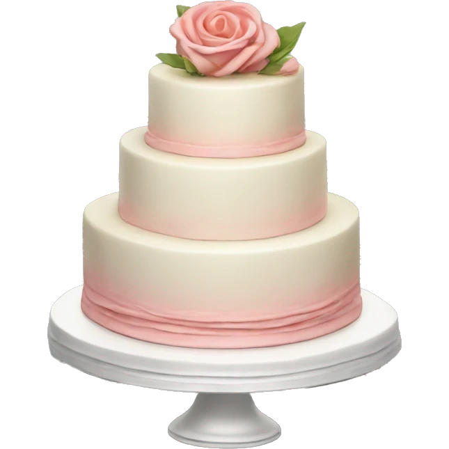 Realistic elegant cake  emoji