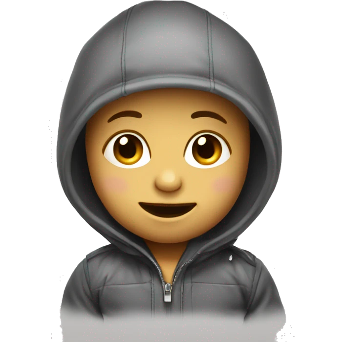 baby funny and komputer emoji