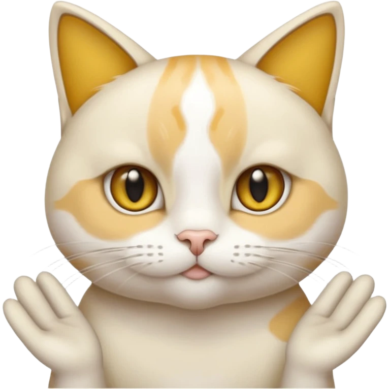 Un chat qui fait un doigt d’honneur emoji