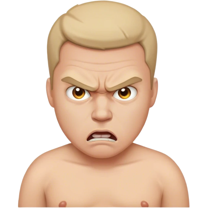 angry pregnant man emoji