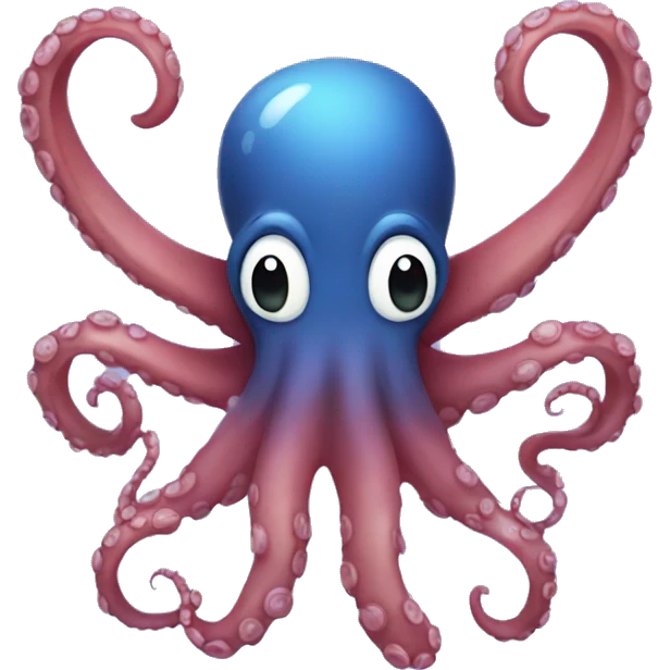 Octopus with Mickey ears emoji