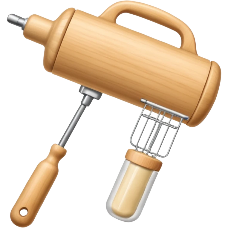 rolling pin and hand mixer emoji