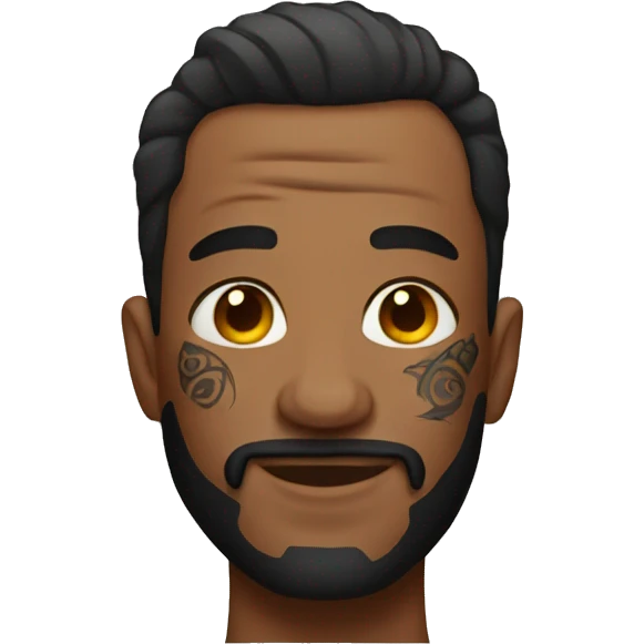 Man with tattoos  emoji
