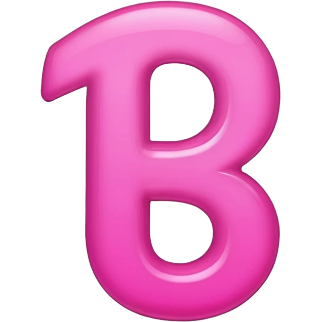 number one pink emoji