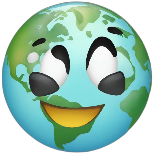 smilling globe emoji