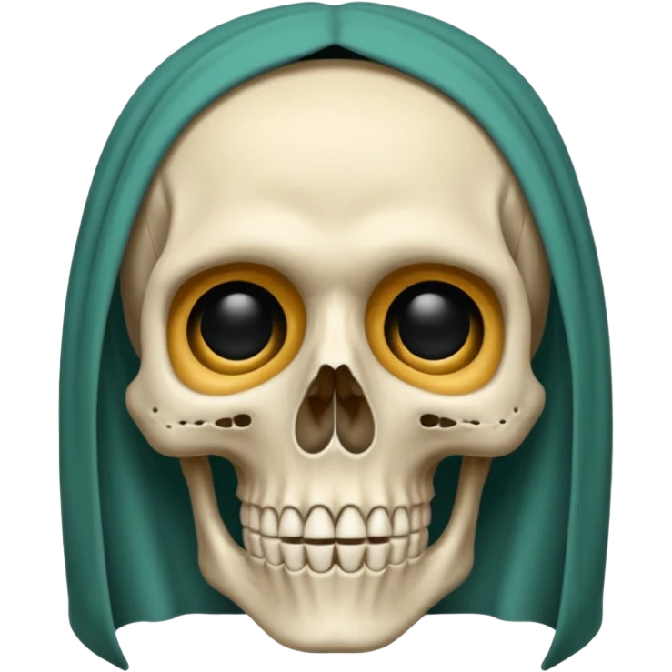 sad Saudi skeleton face  emoji