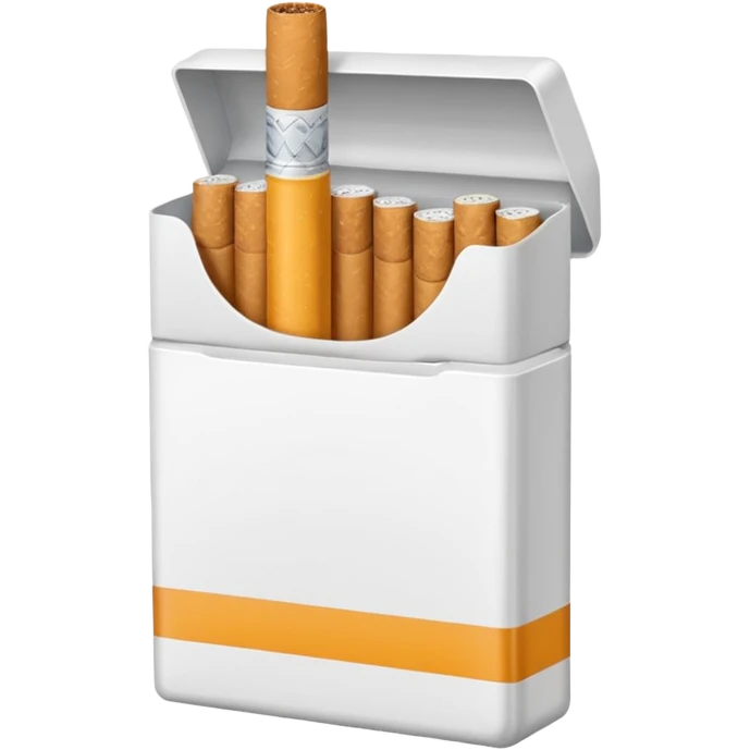 unopened pack of cigarettes, without any markings emoji