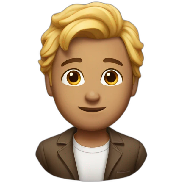 Romantic man emoji