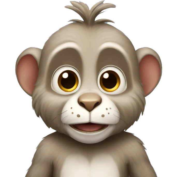 Riggy the rabbit monkey emoji