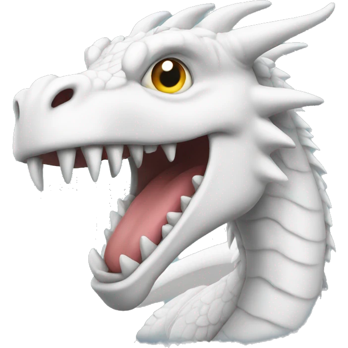 white dragon emoji
