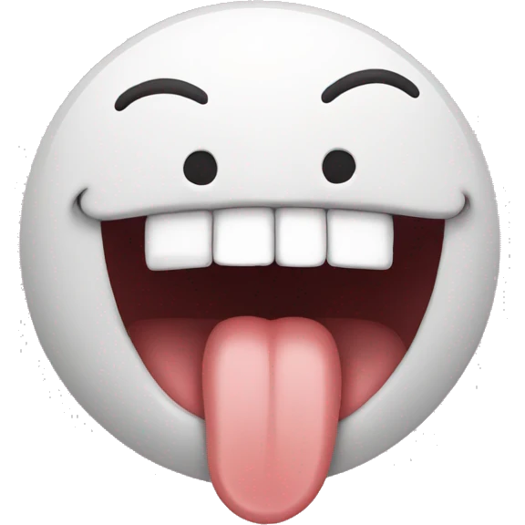tongue out emoji