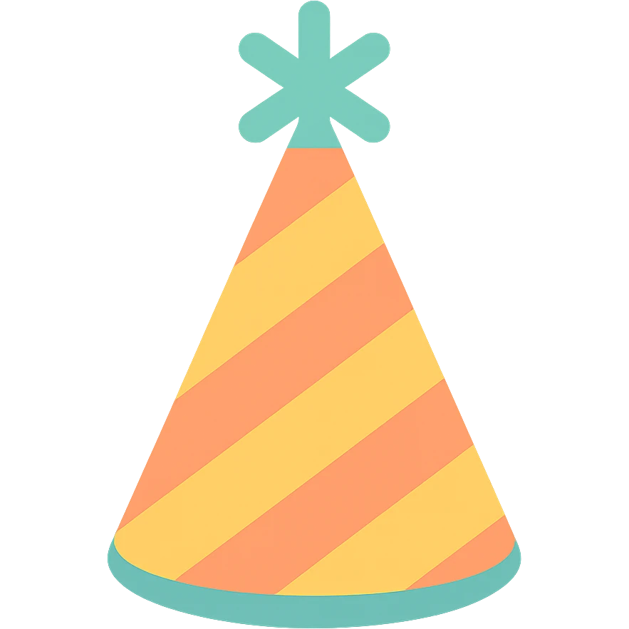 party hat emoji