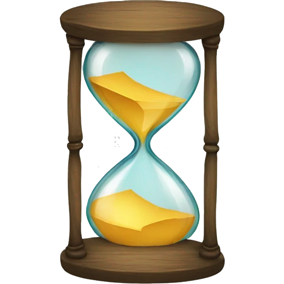 hourglass broken glass emoji