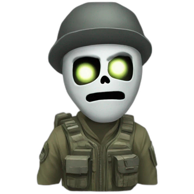Ghost call of duty emoji