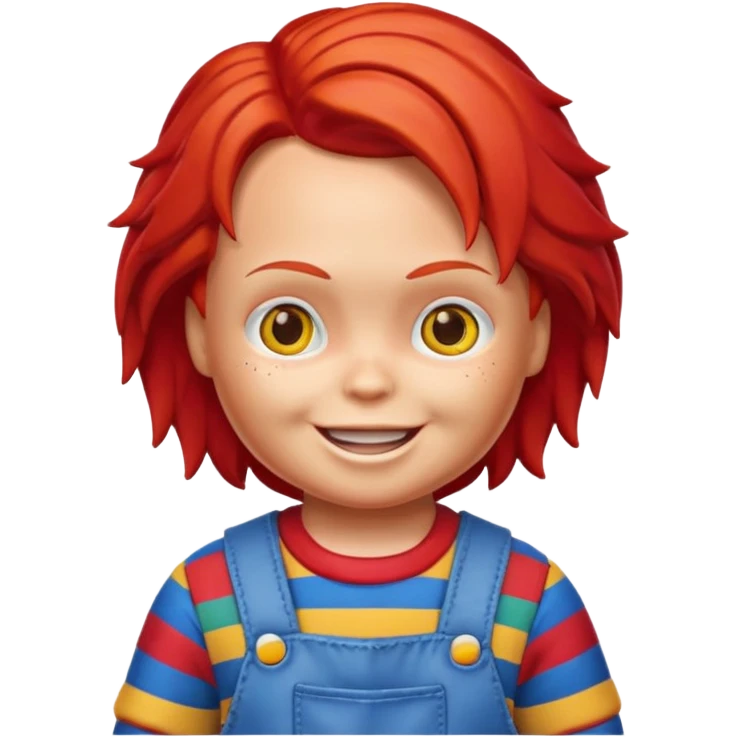 Un emojin de chuky emoji
