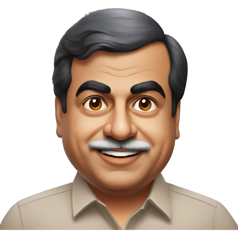 nitin gadkari emoji