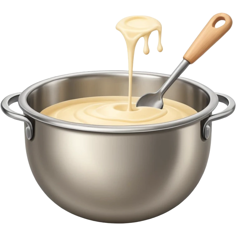 mixing bowl and baking preparation emoji