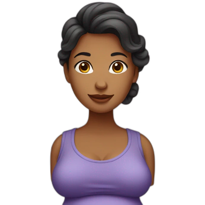 Femme enceinte emoji