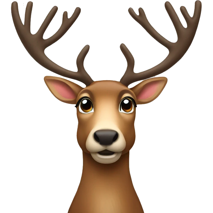 Reindeer emoji