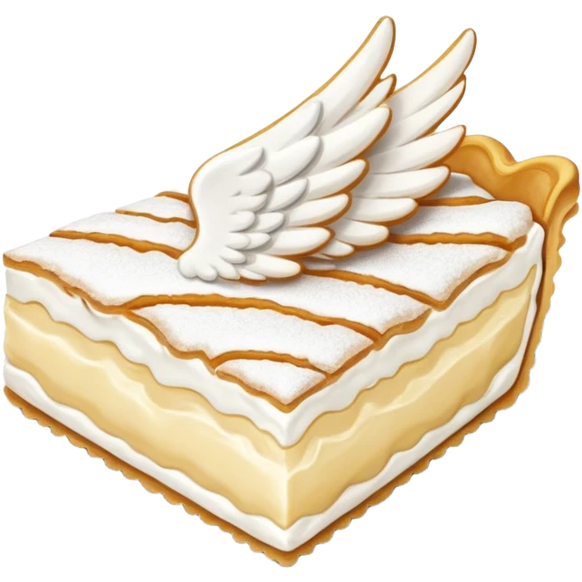 angel wing cream pie emoji