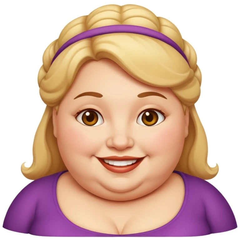 Super fat lady  emoji